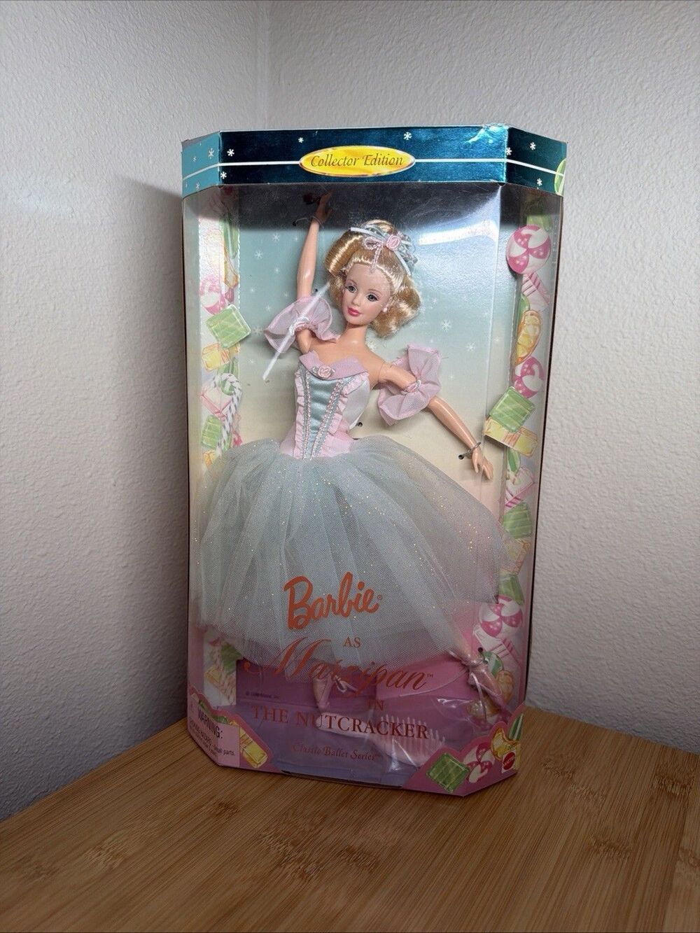 Mattel Barbie Marzipan Nutcracker 1999 Collector Edition Vintage NRFB MPN 20851